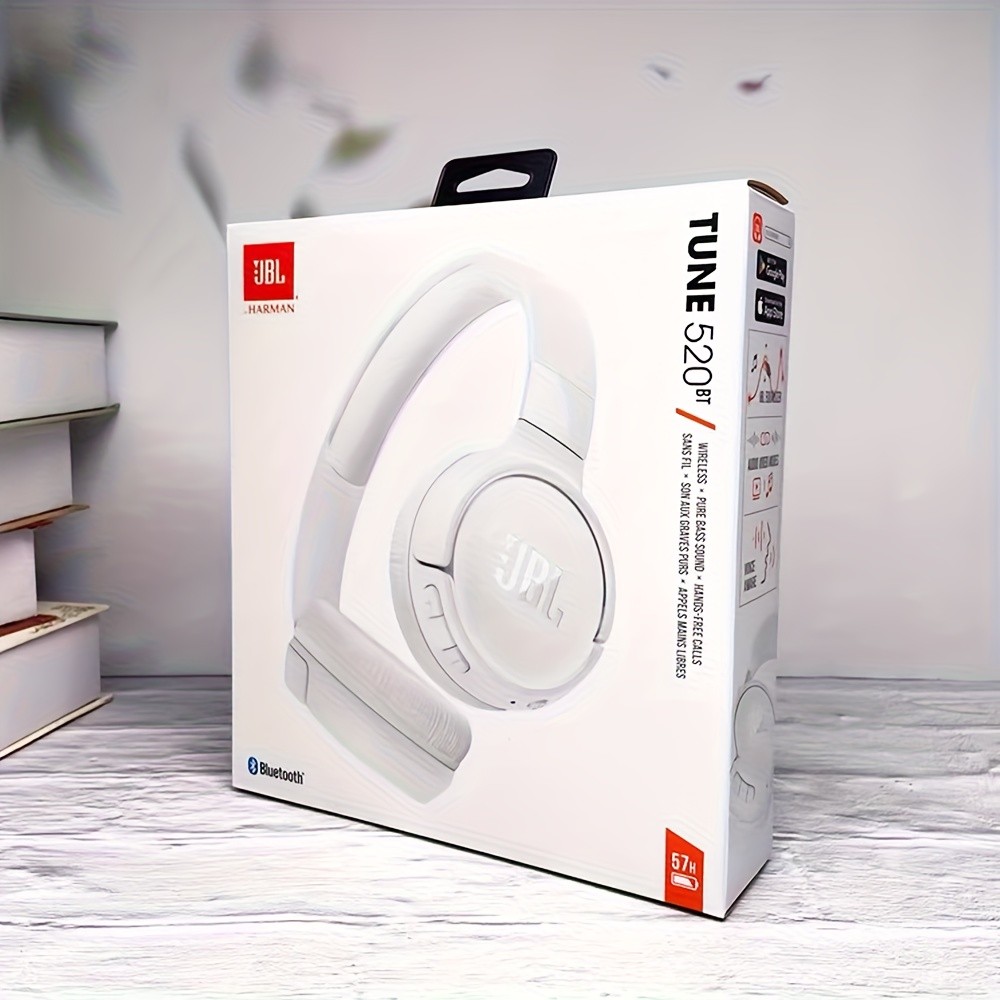 JBL Tune520BT Wireless Headphones – Pure Bass, Pure Freedom