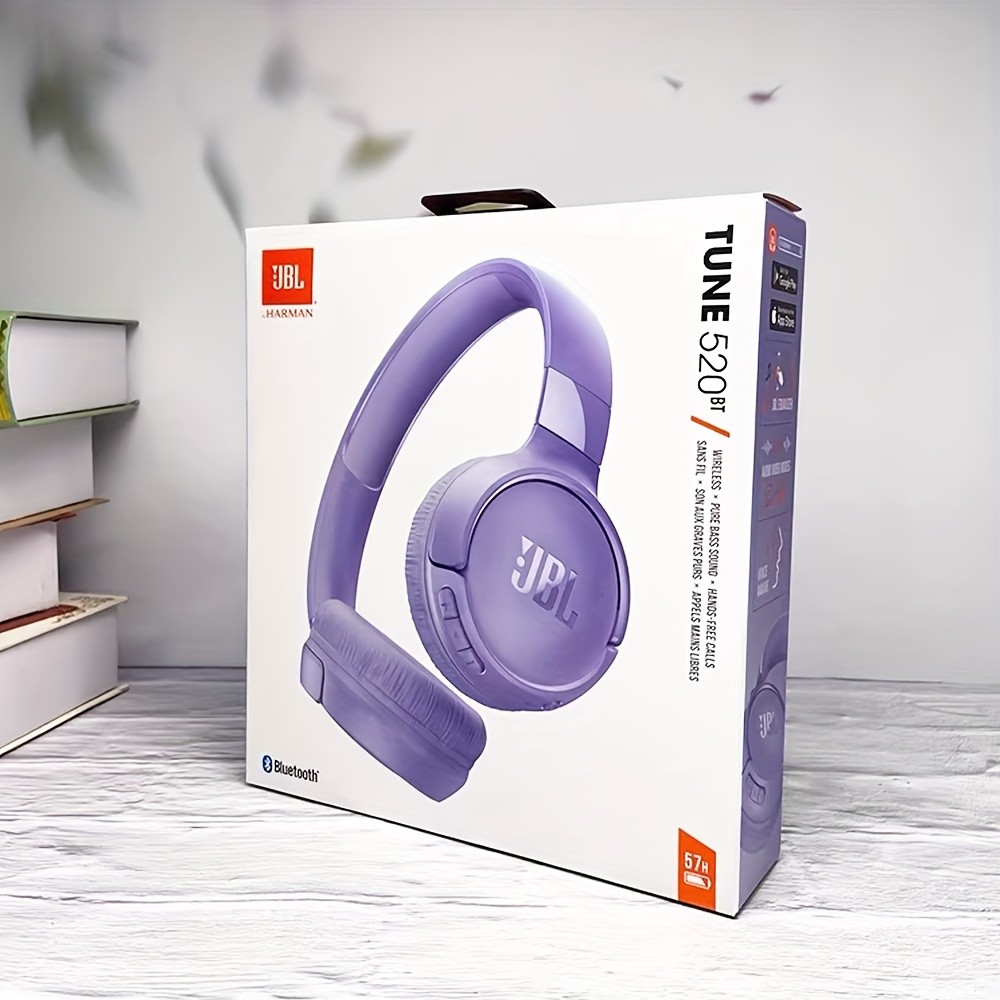 JBL Tune520BT Wireless Headphones – Pure Bass, Pure Freedom