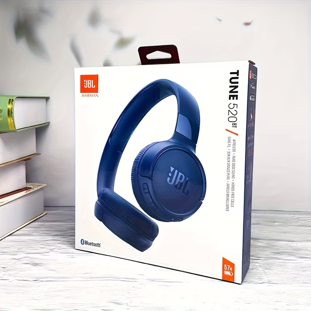 JBL Tune520BT Wireless Headphones – Pure Bass, Pure Freedom