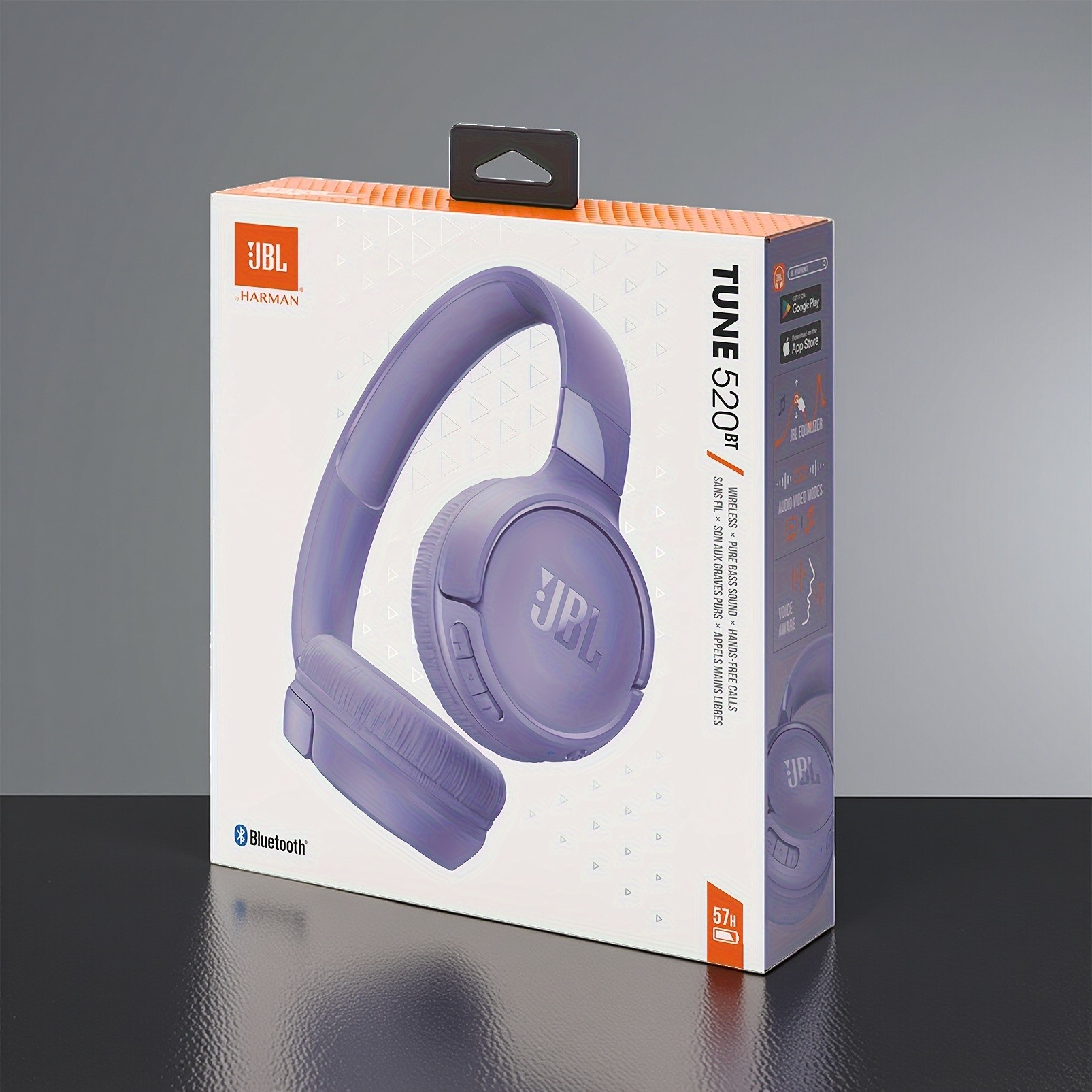 JBL Tune 520BT Wireless Headphones – Pure Sound, Wireless Freedom
