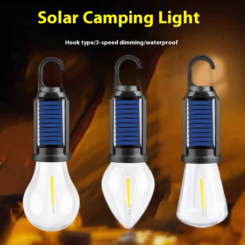 Solar Tent Lights USB Rechargeable Led Camping Lantern