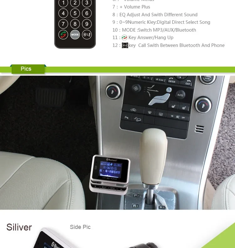 Car Bluetooth mp3