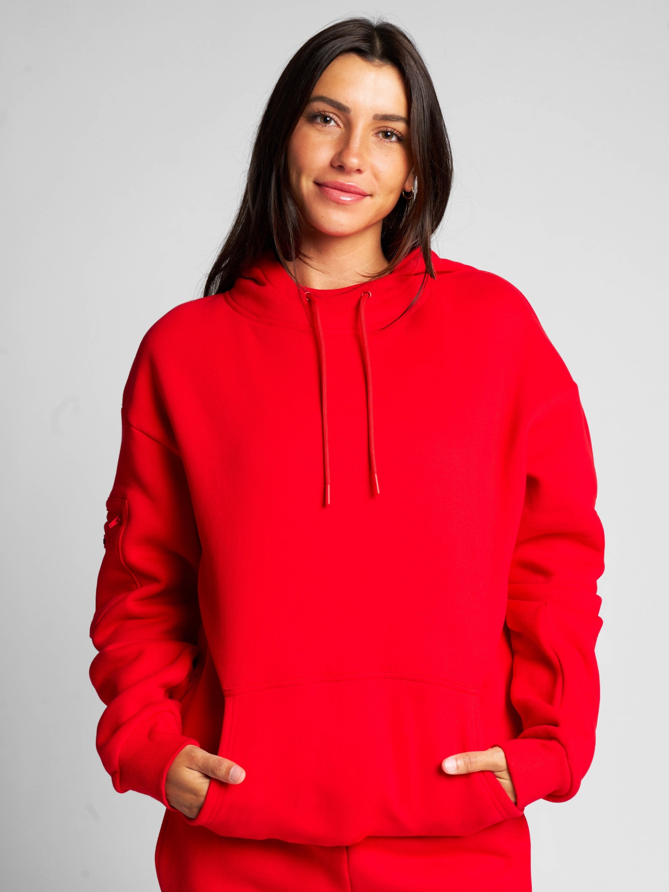 Airplane Mode™ Travel Hoodie - Built-in Neck Pillow & Multi-Function Pocket Sweatshirt