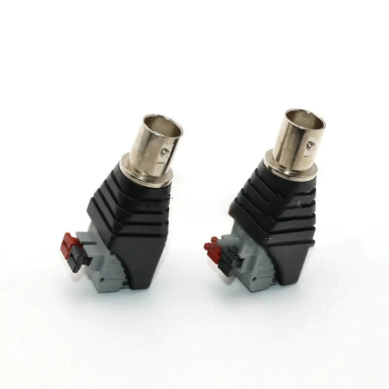 Mayitr 1pc Speaker RCA Connector Universal Wire A V Cable to Audio Male RCA Adapter Jack Press Plug Cabe for Audio Cable