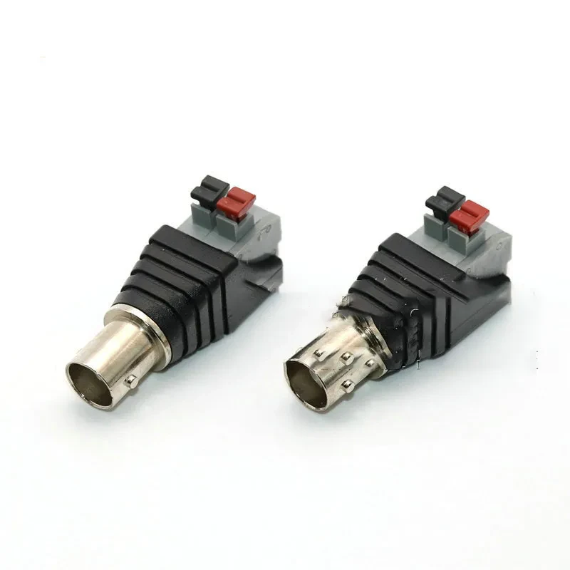 Mayitr 1pc Speaker RCA Connector Universal Wire A V Cable to Audio Male RCA Adapter Jack Press Plug Cabe for Audio Cable