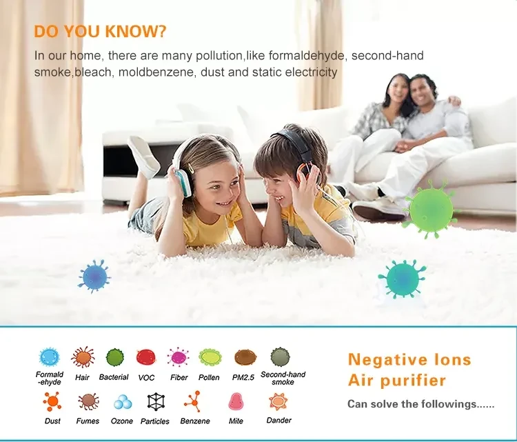 Negative ion necklace