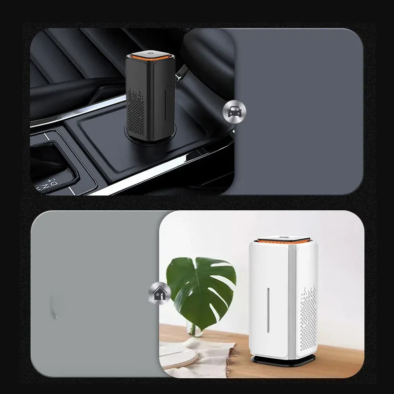 Latest China Fan Negative Ion Hepa Clean Air Purifier Machine for Car