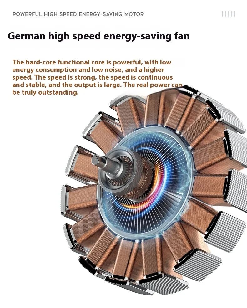 Household Fan Desktop Light Tone Air Circulator