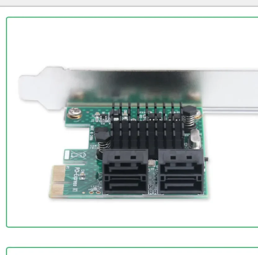 PCIE to SATA3.0 extension card