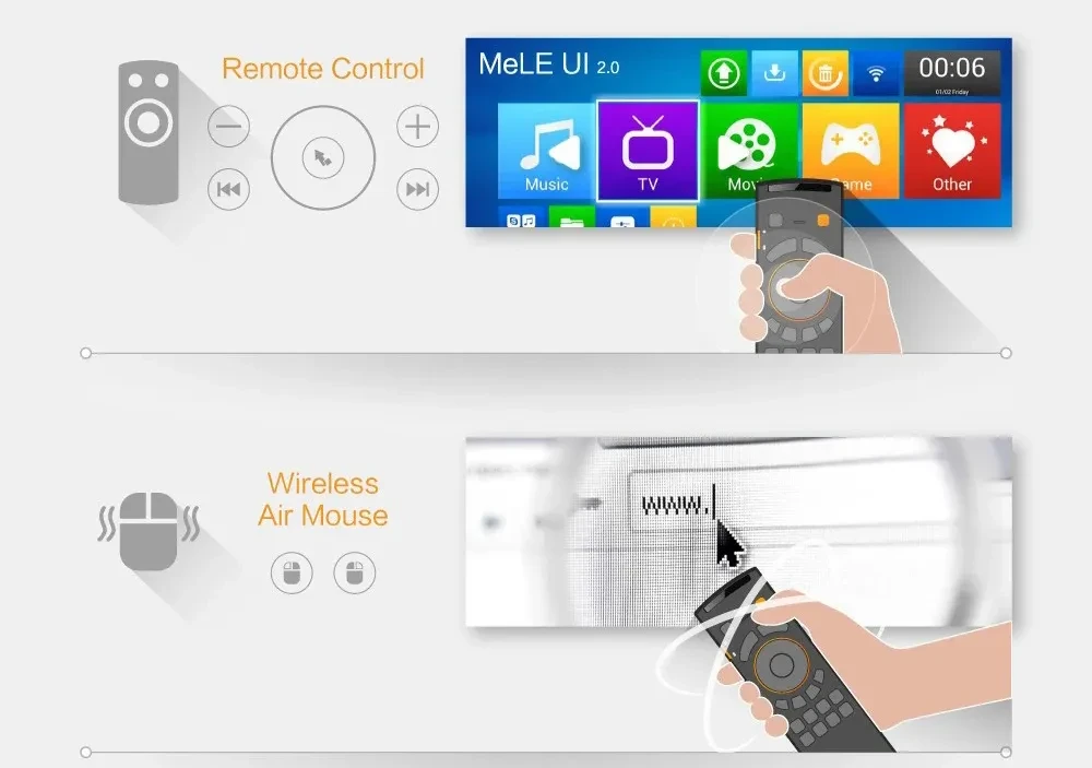 F10 deluxe wireless air mouse