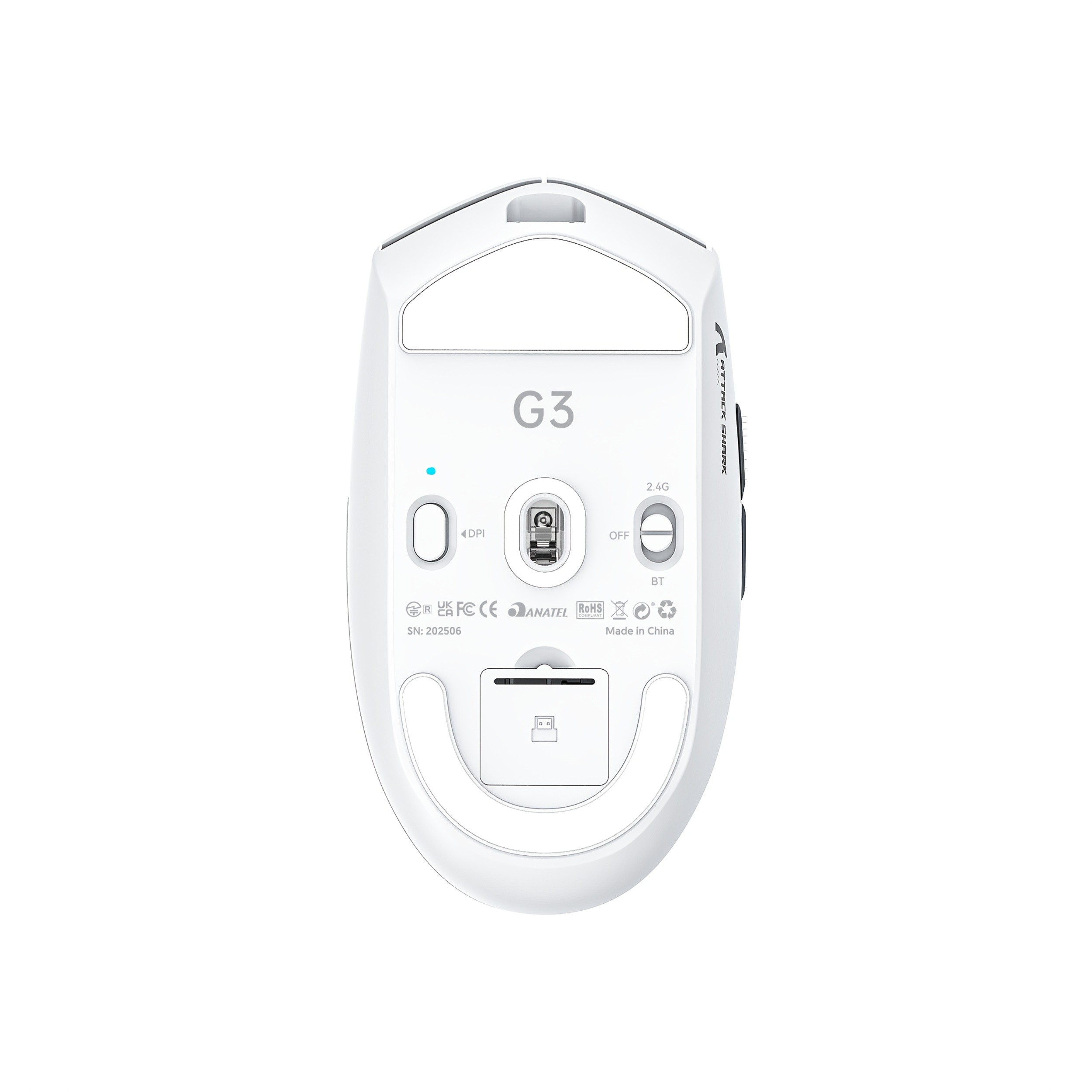 ATTACK SHARK G3 Tri-Mode Wireless Gaming Mouse – Ultimate Precision for NZ Gamers