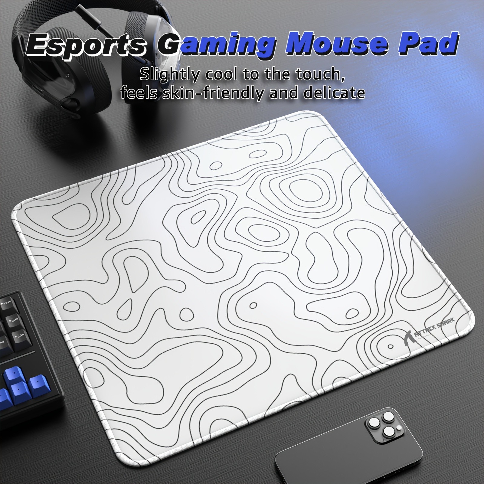 ATTACK SHARK CM02 Large Gaming Mouse Pad – Precision, Comfort, and Style for NZ Desks