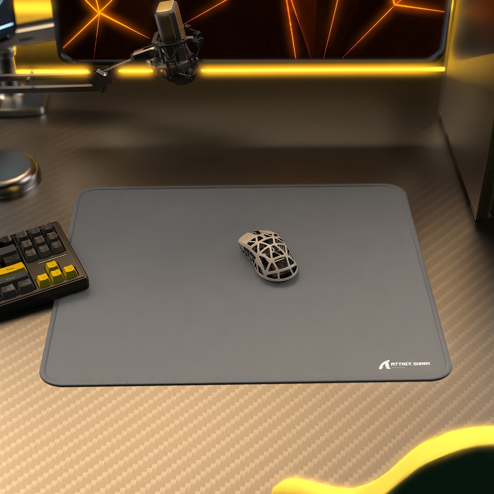 ATTACK SHARK CM02 Large Gaming Mouse Pad – Precision, Comfort, and Style for NZ Desks