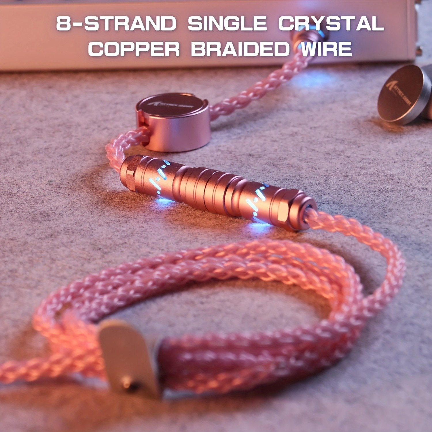 ATTACK SHARK C07 RGB Cable – Magnetic, Smart, and Stylish Power for NZ Setups