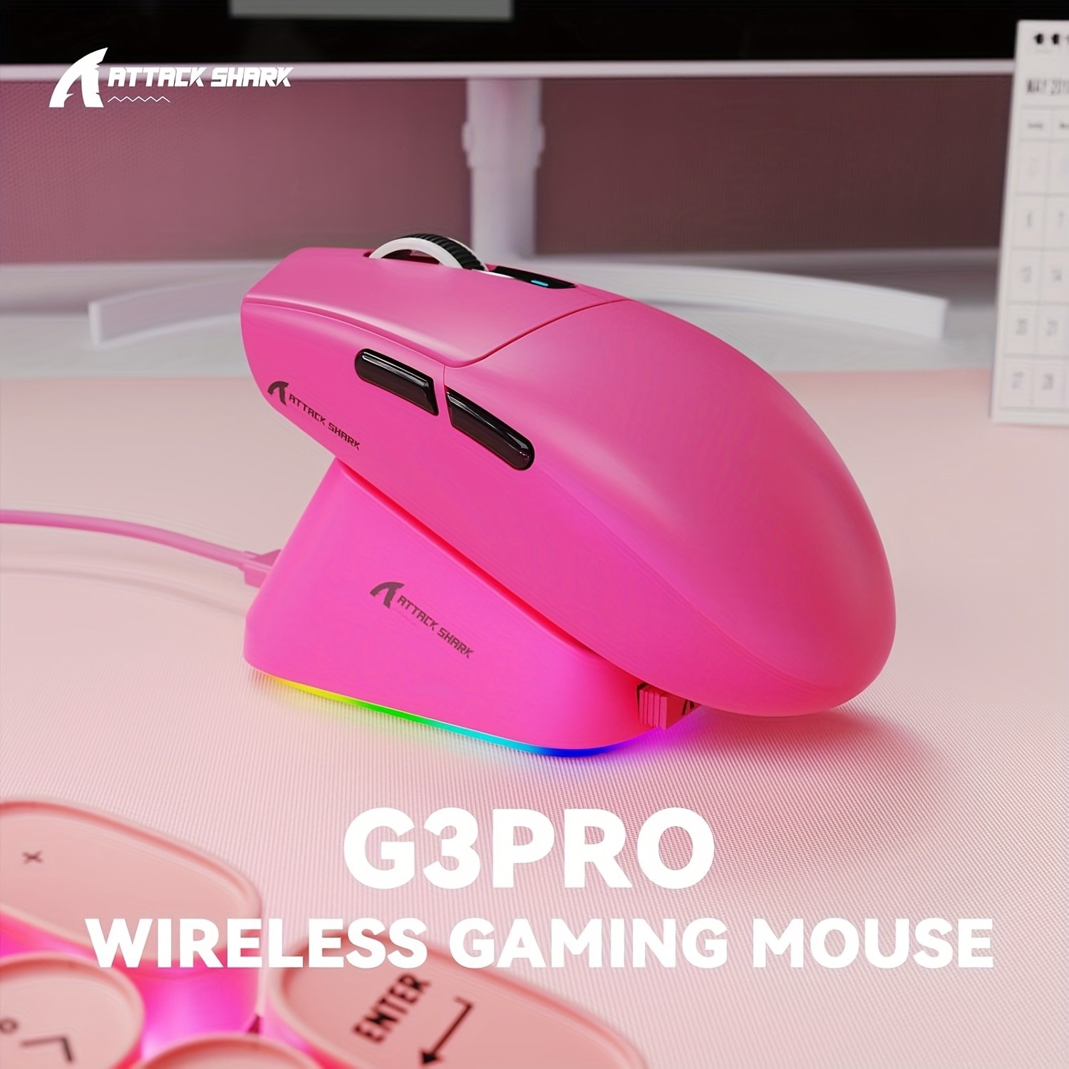 ATTACK SHARK G3PRO Wireless Gaming Mouse – Pro-Level Precision and Freedom for NZ Gamers