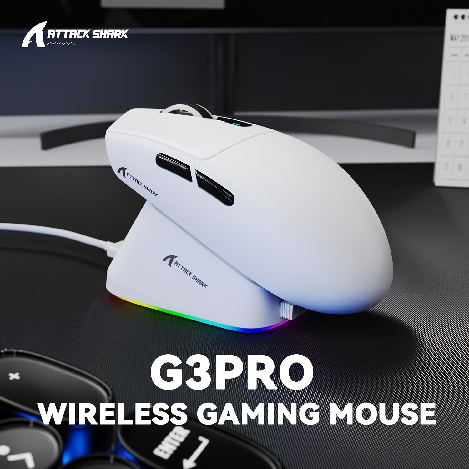 ATTACK SHARK G3PRO Wireless Gaming Mouse – Pro-Level Precision and Freedom for NZ Gamers