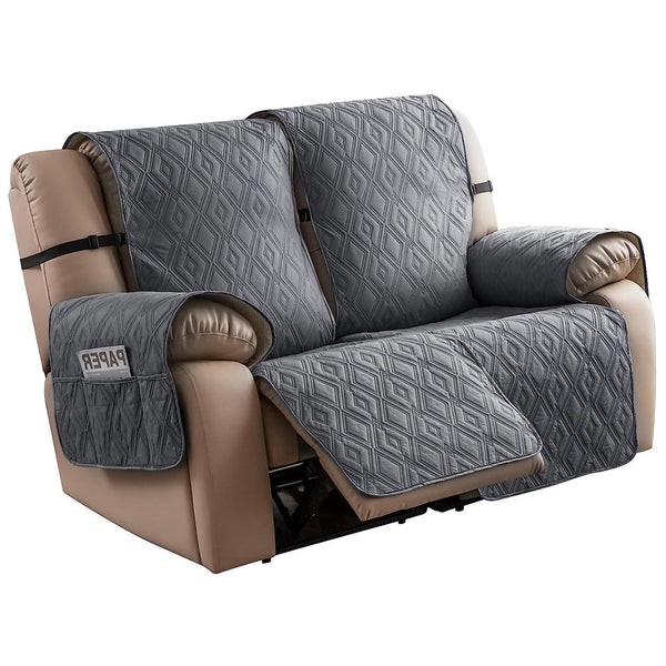RhombusGuard™ Waterproof Recliner Slipcover – Non-Slip Stretch Furniture Protector