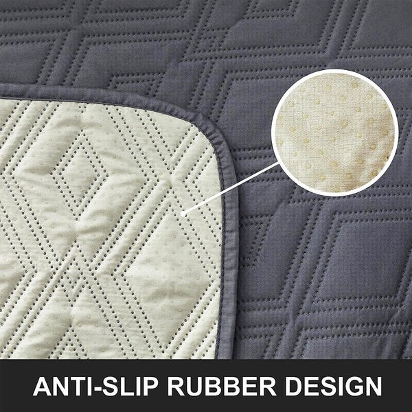 RhombusGuard™ Waterproof Recliner Slipcover – Non-Slip Stretch Furniture Protector