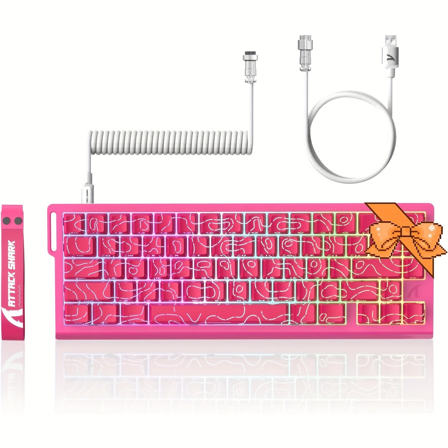 ATTACK SHARK X68 HE 8KHz Rapid Trigger Keyboard – Extreme Speed and Precision for NZ Gamers