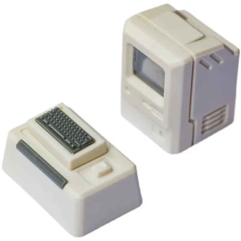 Retro Styling Mechanical Keyboard Transparent