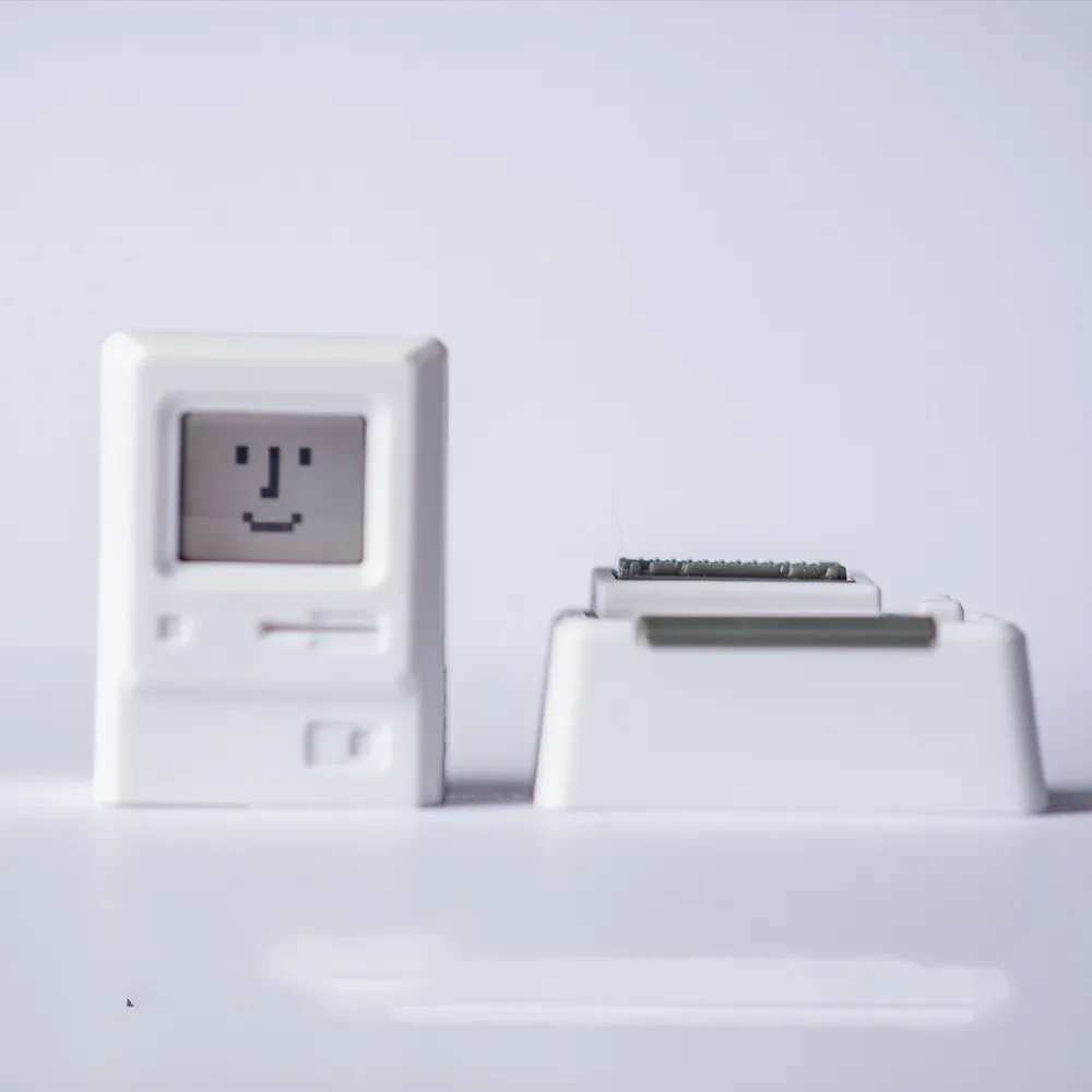 Retro Styling Mechanical Keyboard Transparent