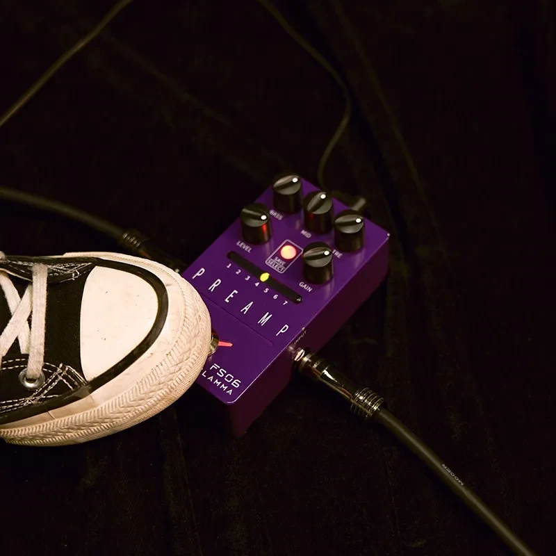 Electric Guitar FS06 Single Step Nail Digital Pre-cycle Simulation