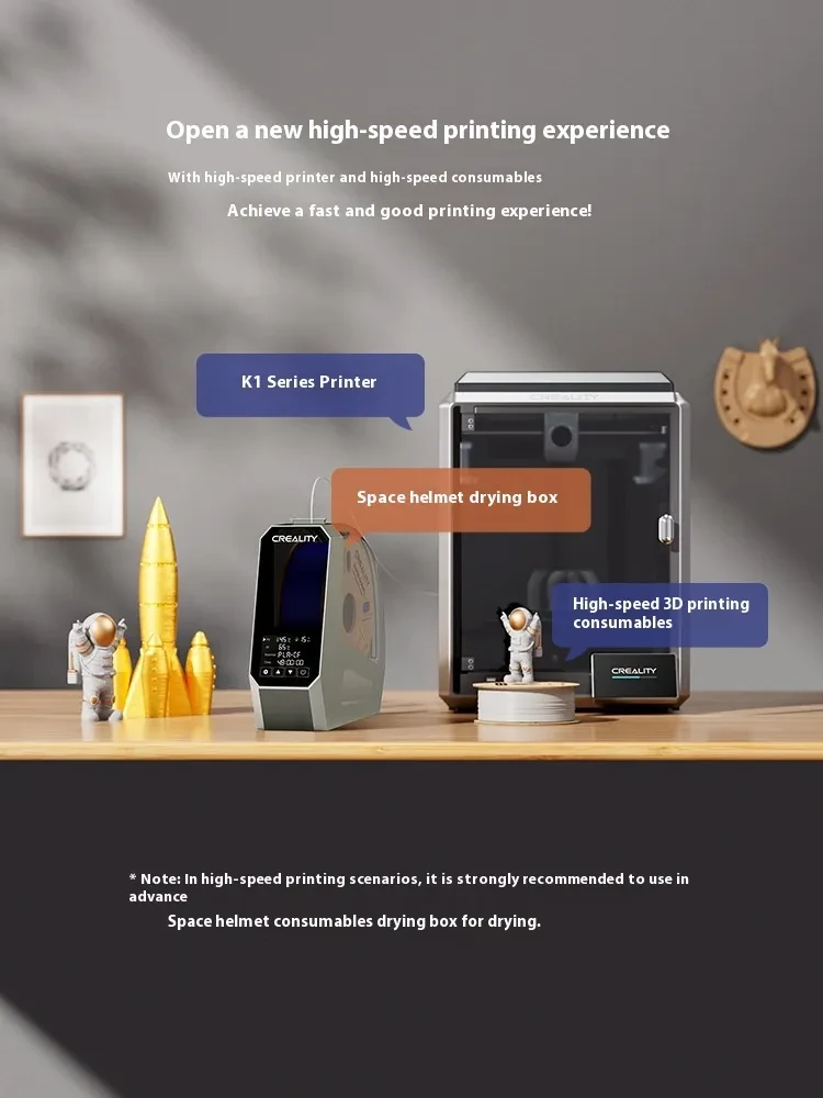 CX 3D Printer Moisture-proof Temperature Adjustable Fit Various Consumables Drying Box