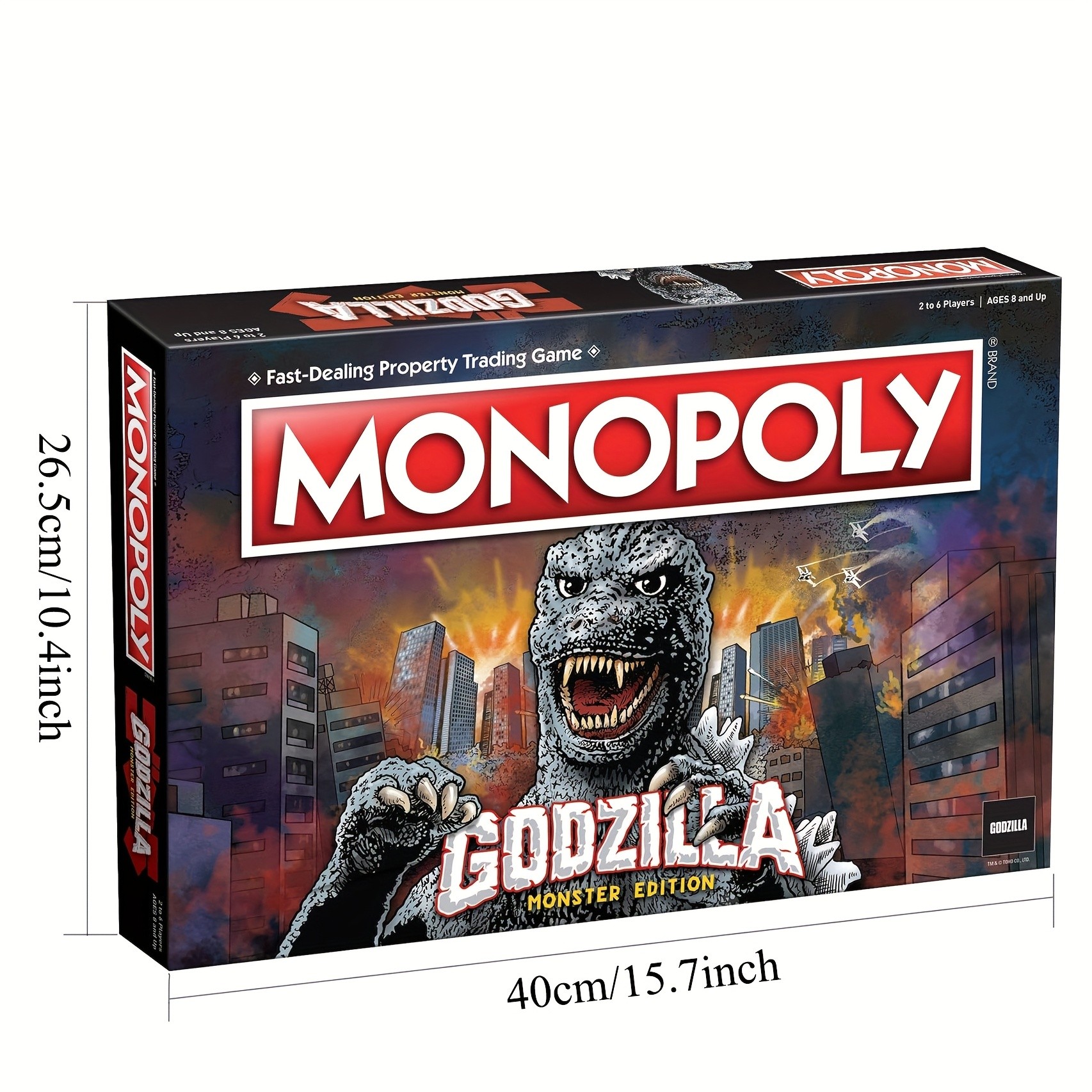 Hasbro Monopoly Monster – Collectible Kaiju Edition for Epic Family Party Game Nights