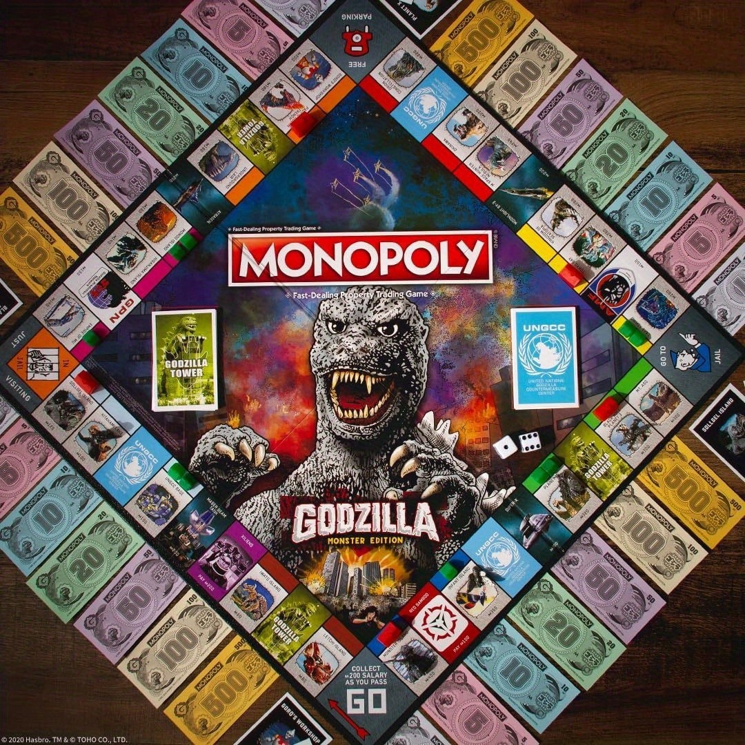 Hasbro Monopoly Monster – Collectible Kaiju Edition for Epic Family Party Game Nights