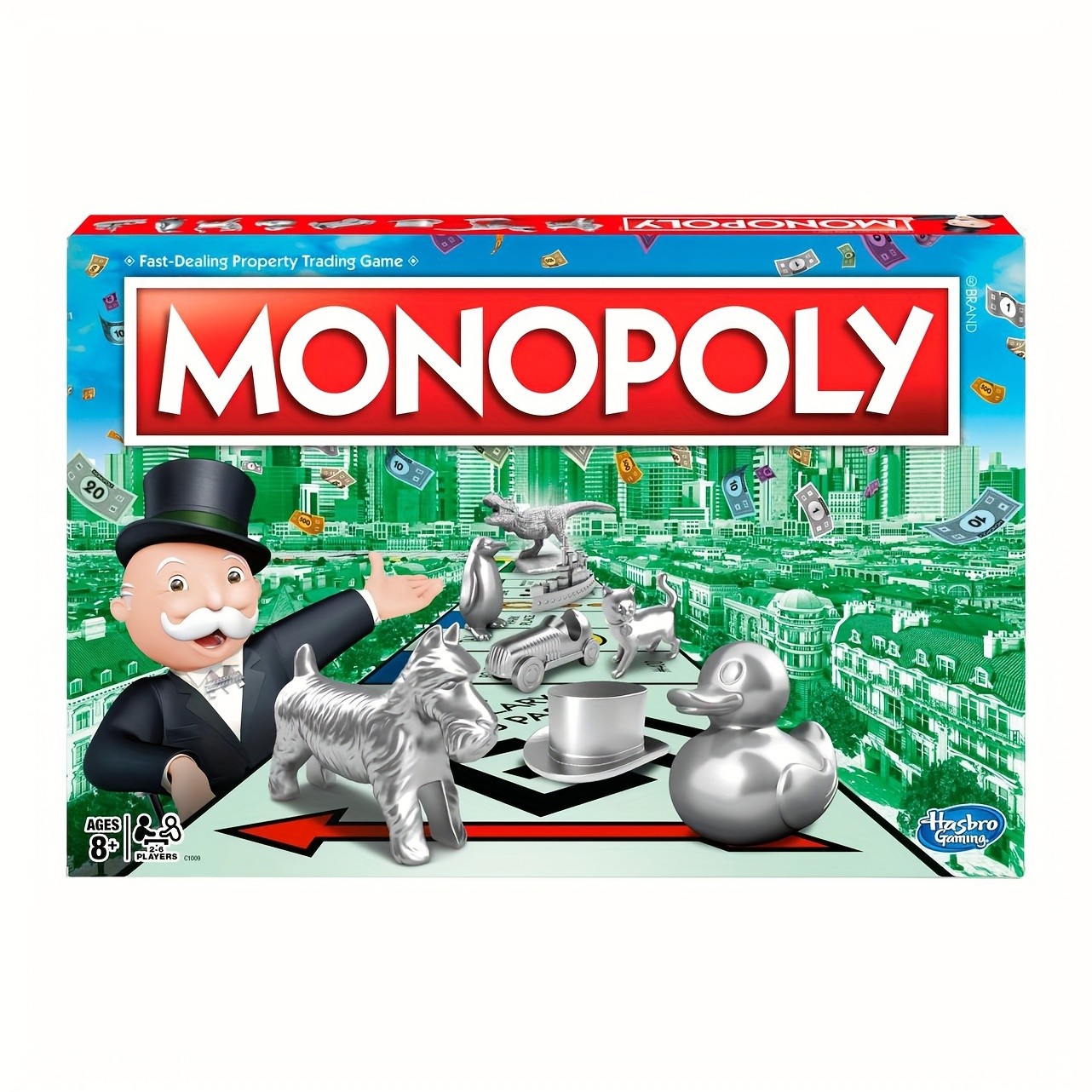Hasbro Monopoly Game – Classic Family Board Game for 2–6 Players