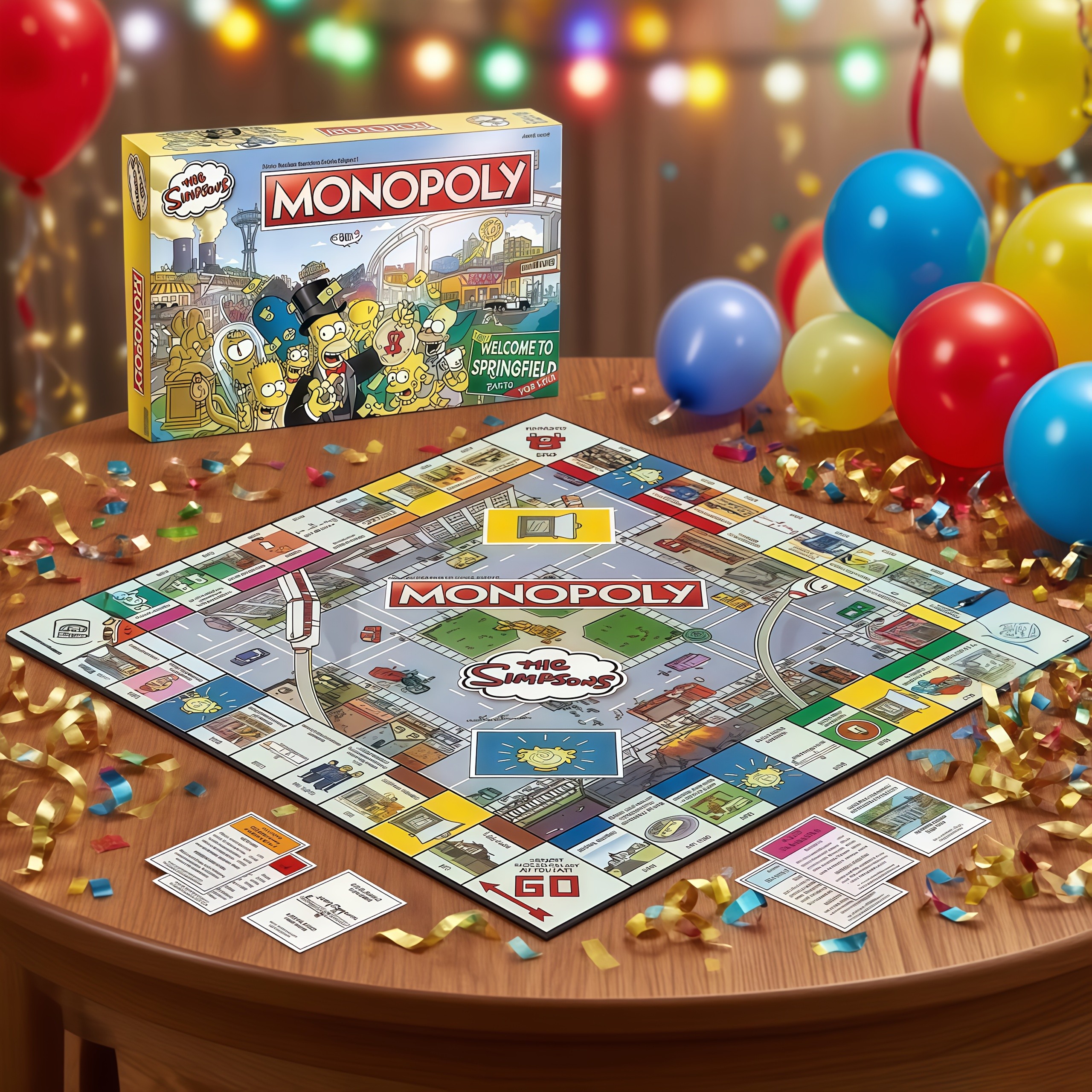 Hasbro Monopoly: The Simpsons Family Edition