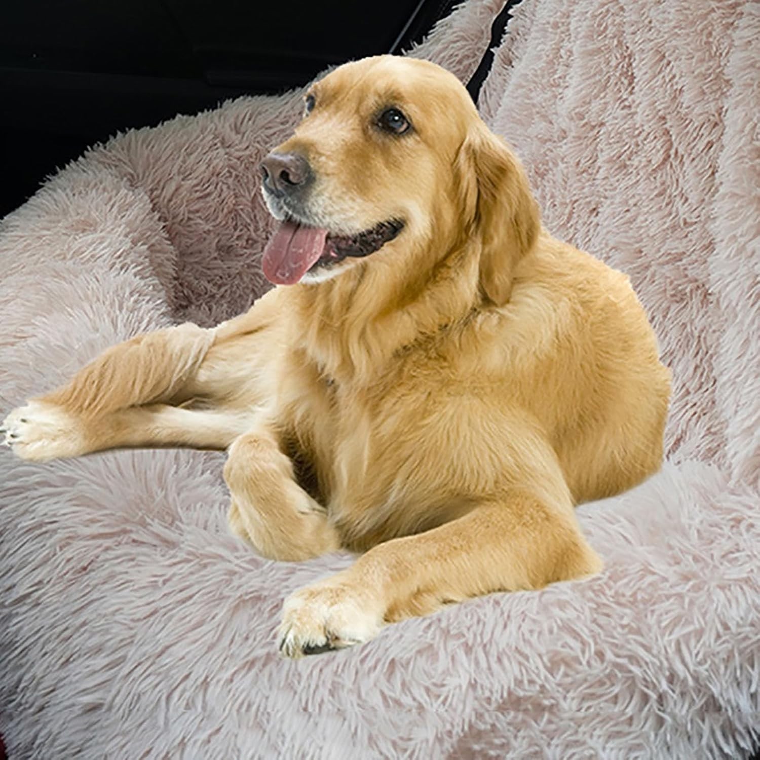 PawRide™ Pet Car Bed – Travel Safety & Comfort Seat for Dogs & Cats