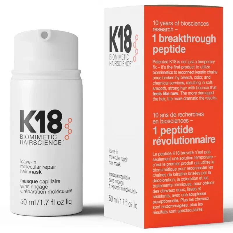 K18 Hair Mask for Dry Hair – Deep Moisture, Salon-Quality Repair in One Simple Step