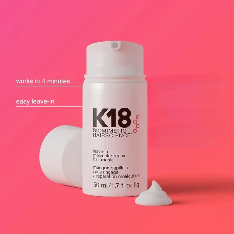 K18 Hair Mask for Dry Hair – Deep Moisture, Salon-Quality Repair in One Simple Step