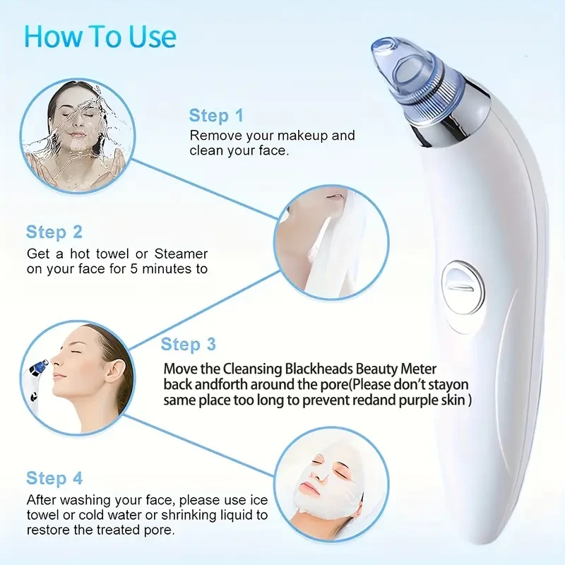 GENAI Blackhead Clean Beauty Meter – Deep Pore Cleansing Made Simple