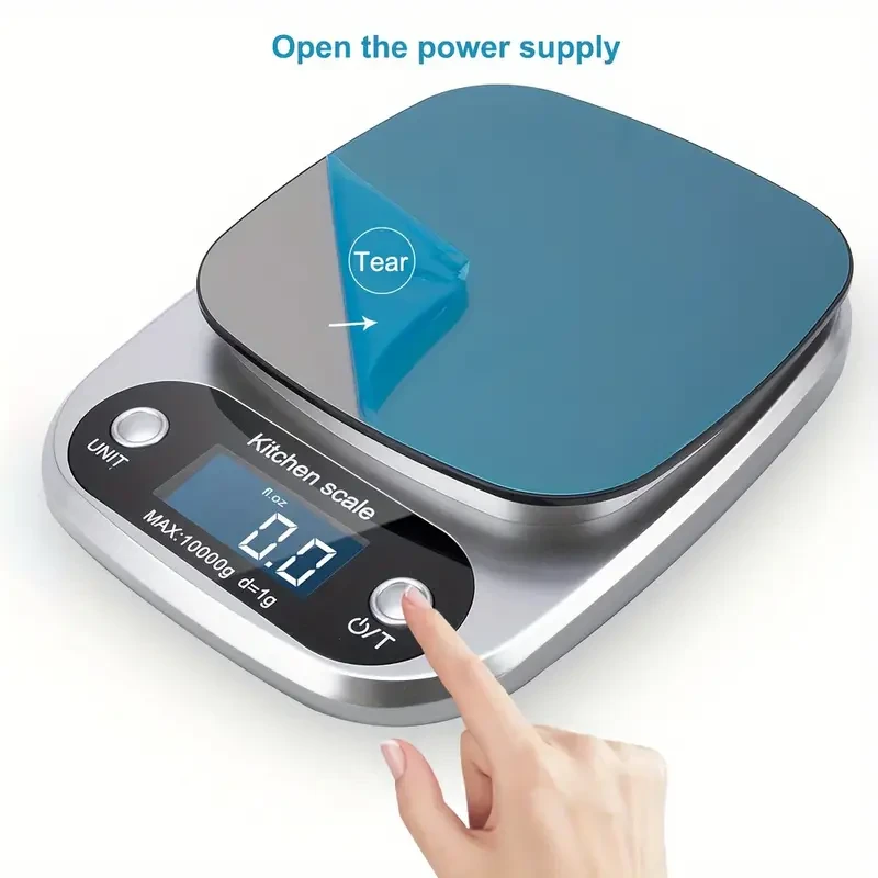 HOTU Precision Digital Kitchen Scale – Four Measurement Units for Reliable, Everyday Accuracy