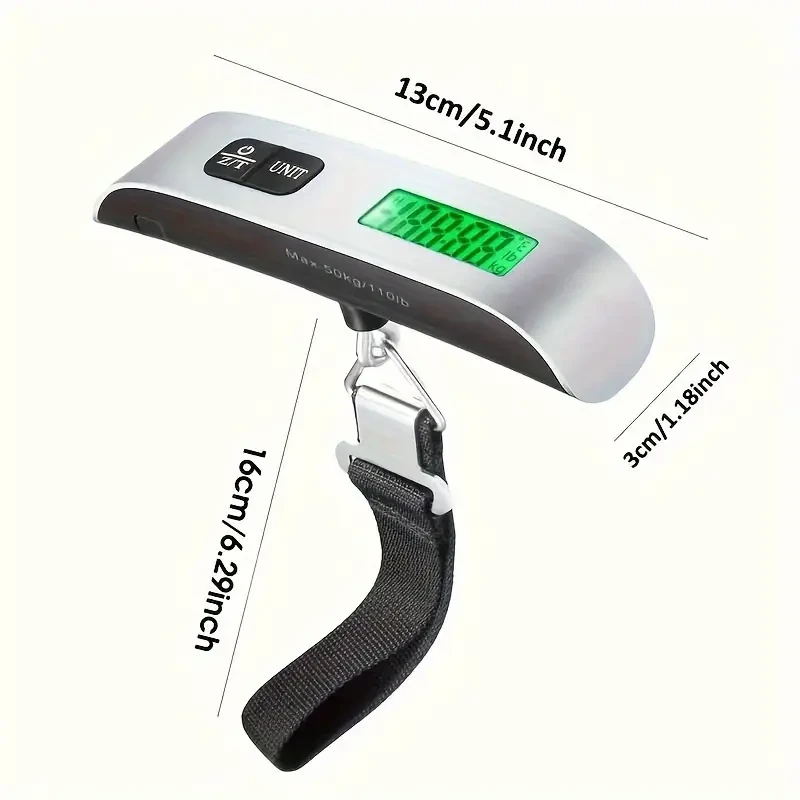 HOTU Portable Electronic Luggage Scale – Your Reliable Travel Companion for Accurate Luggage Weight