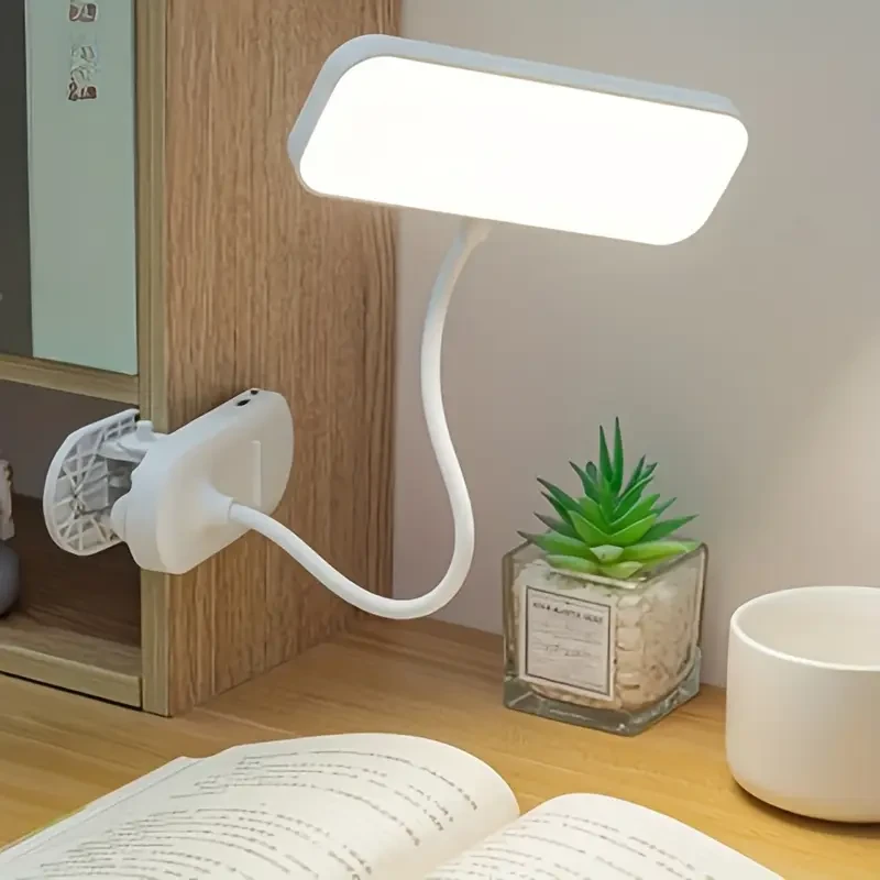HOTU Flexible Swan-Neck Desk Lamp – Eye-Protecting, Dimmable LED Lighting for Modern Workspaces