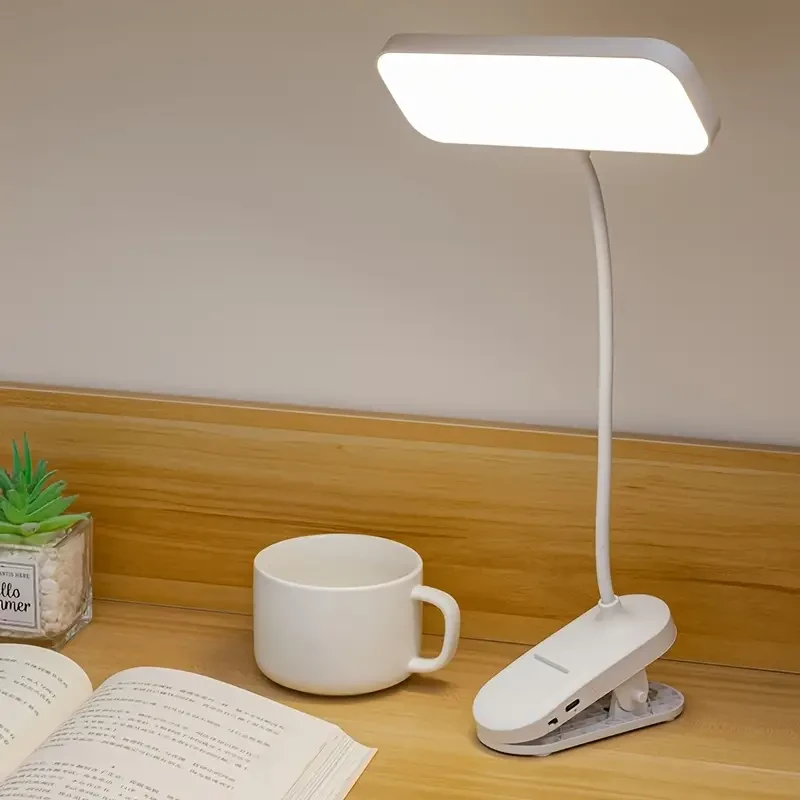 HOTU Flexible Swan-Neck Desk Lamp – Eye-Protecting, Dimmable LED Lighting for Modern Workspaces