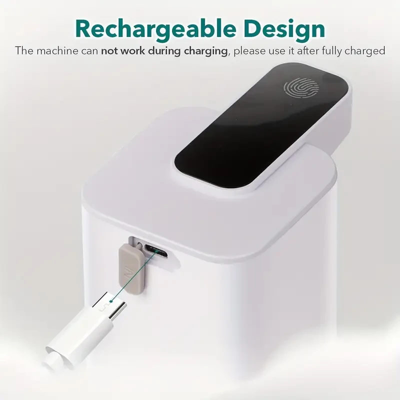 HOTU Automatic Soap Dispenser – Touchless, USB Rechargeable & Hygienic Foaming Soap System