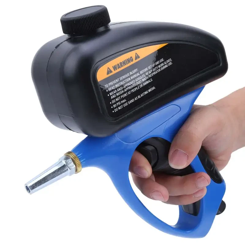 HOTU Sand Blaster Gun – Pneumatic Nozzle Tool for Rust Removal & Surface Restoration