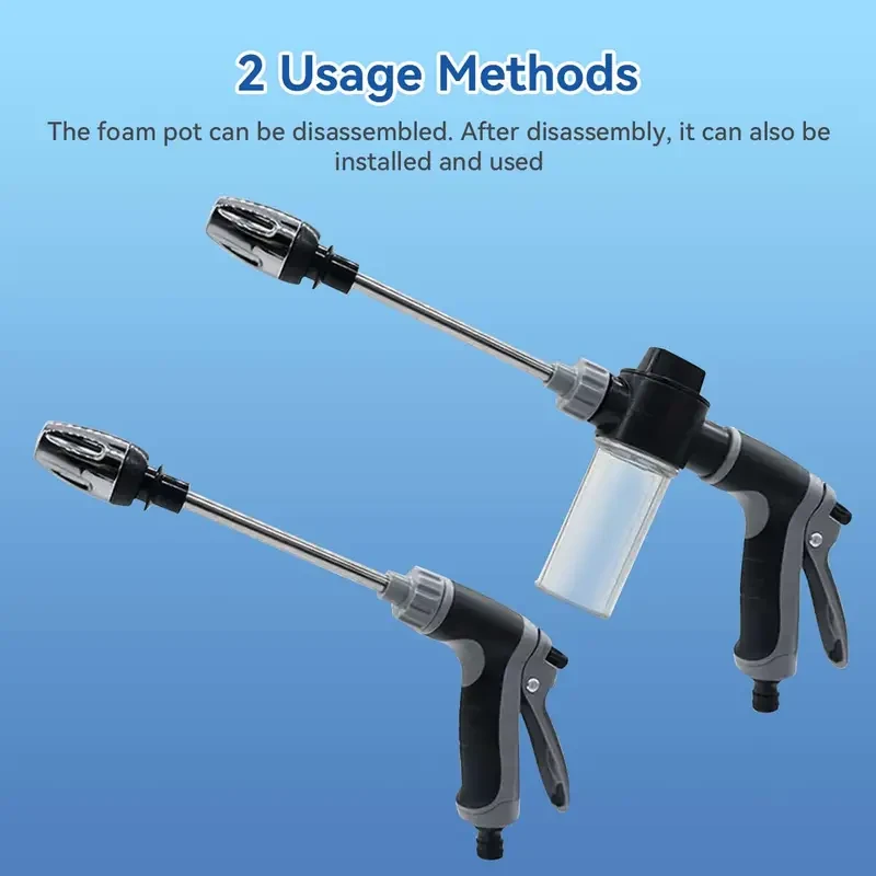 HOTU High-Pressure Car Wash Sprayer – Adjustable, Durable & Powerful Cleaning Nozzle