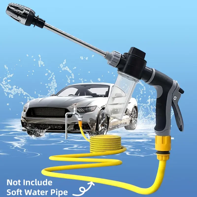 HOTU High-Pressure Car Wash Sprayer – Adjustable, Durable & Powerful Cleaning Nozzle