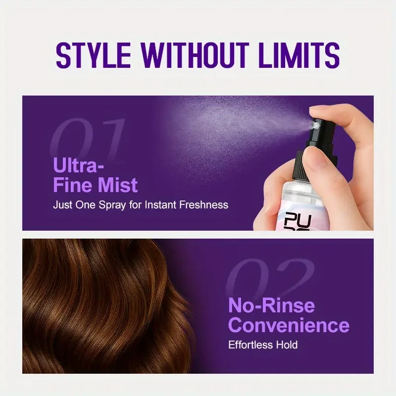PURC 10-in-1 Wig Care Spray – Detangles, Conditions & Adds Shine
