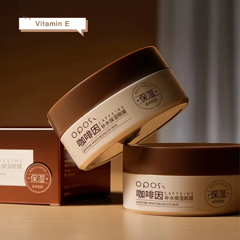 OPOSI Caffeine Peptide Firming Eye Mask – Hydrating, Brightening & Puffiness-Reducing Gel Patches