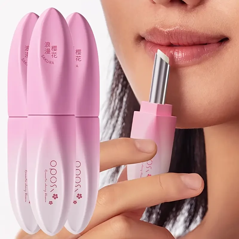 OPOSI Sakura Moisturizing Lip Balm – Deep Hydration with Cherry Blossom Nourishment