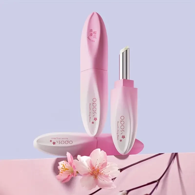 OPOSI Sakura Moisturizing Lip Balm – Deep Hydration with Cherry Blossom Nourishment