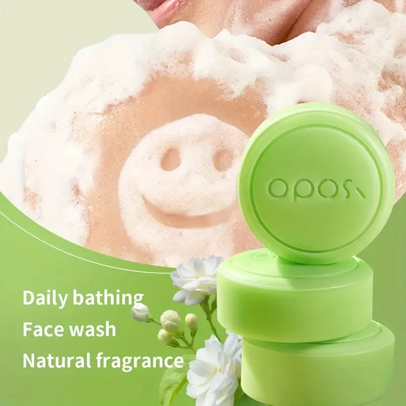 OPOSI Floral Scented Body & Face Soap – Gentle, Hydrating & Oil-Control Skincare