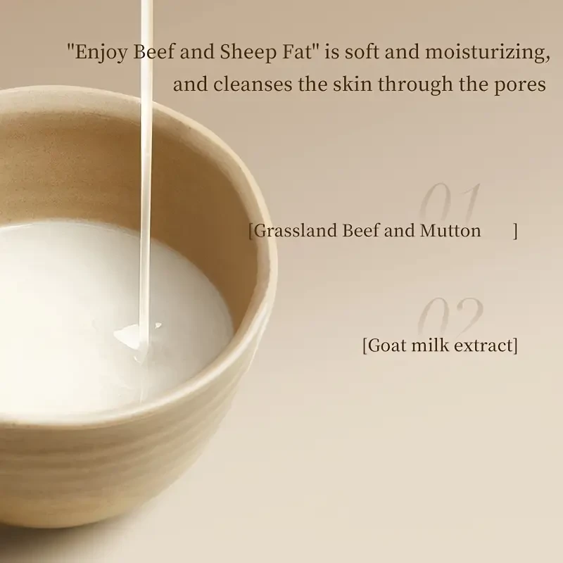 OPOSI Goat Milk & Sheep Soap – Handmade Moisturising & Deep-Cleansing Bar (115g/4oz)