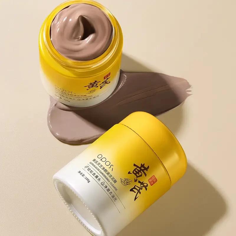 OPOSI Astragalus Reishi Cleansing Mask – Deep Cleansing, Pore Refining & Hydrating Formula